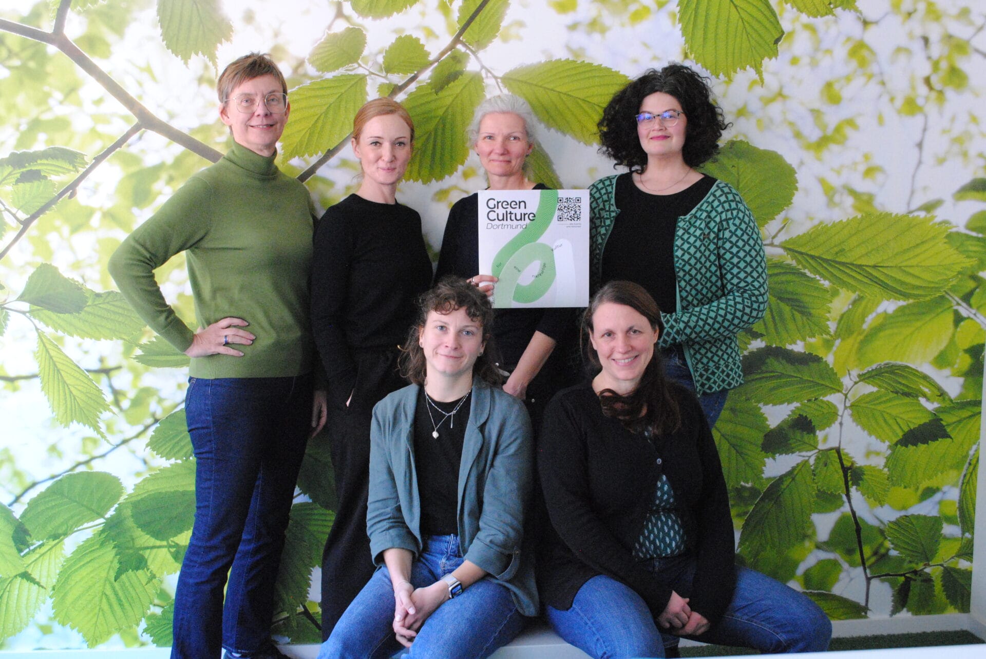 Sechs Frauen die für das Programm der Green Culture Week verantwortlich sind