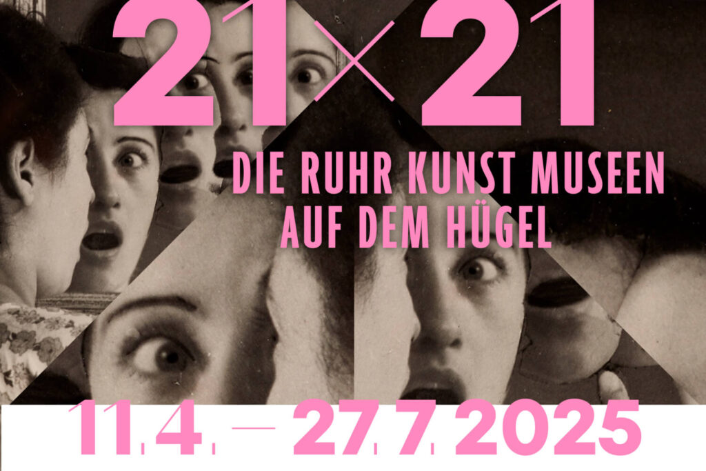 Keyvisual zur Ausstellung 21x21